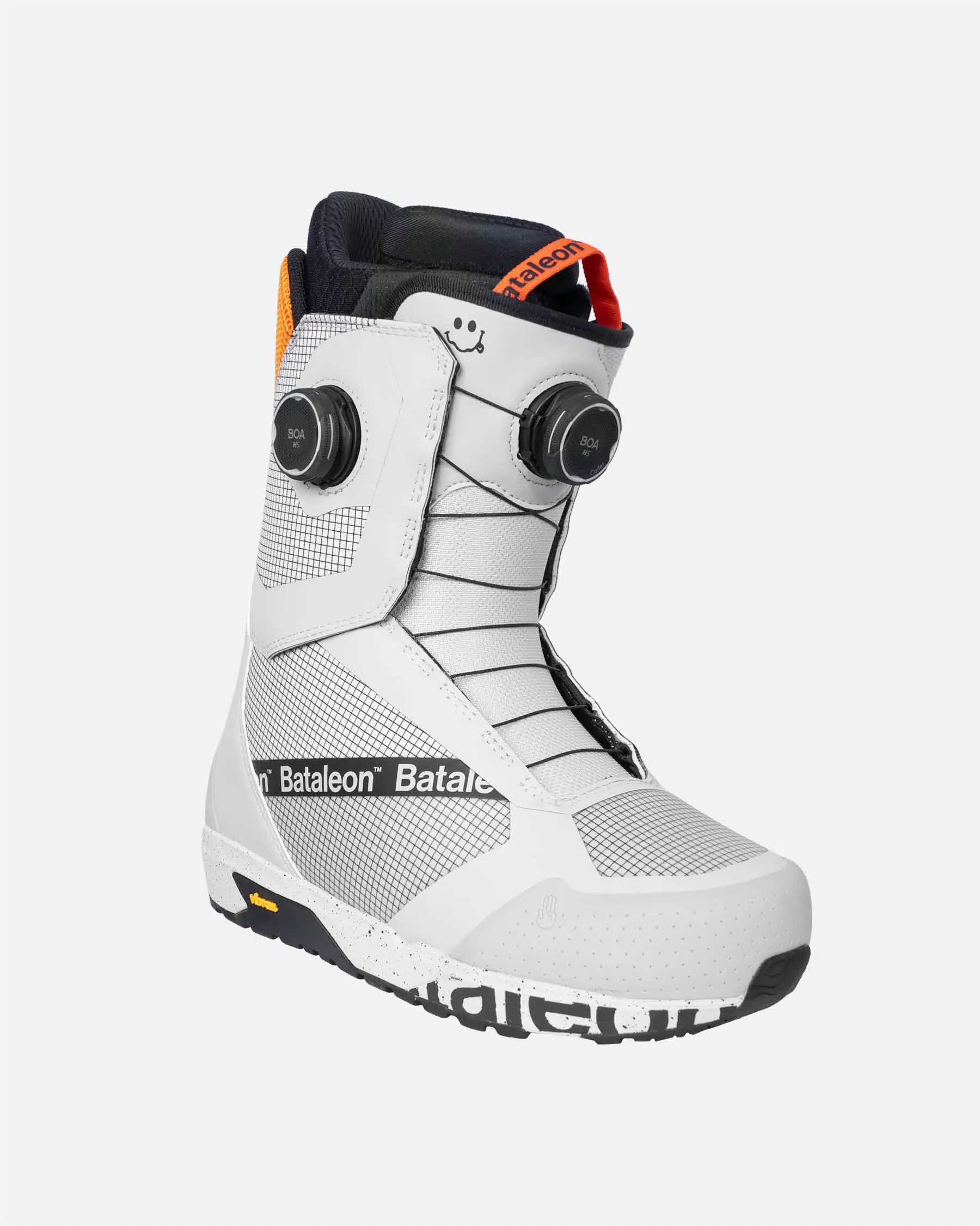 Bataleon Men's Salsa Double BOA Snowboard Boots - Gray Sunset