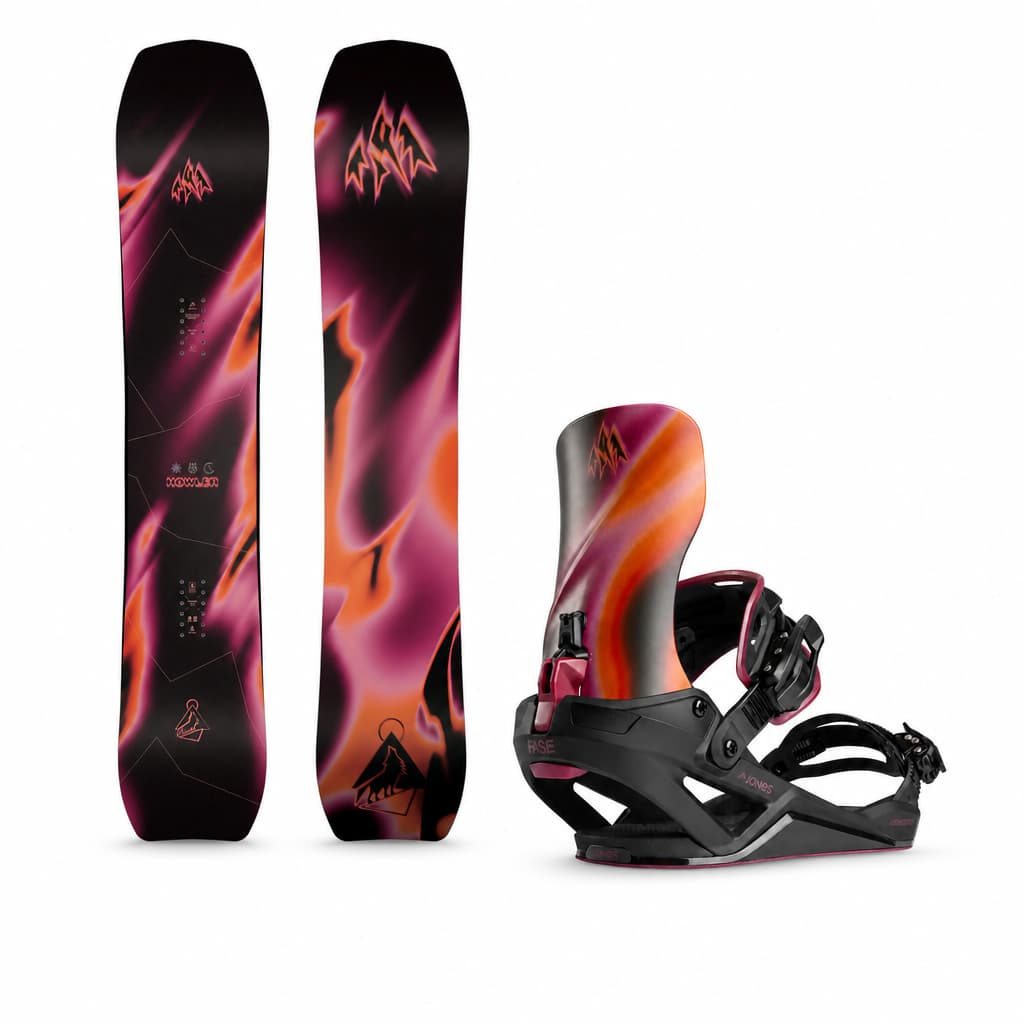 SET | Jones Women's Howler 2027 + Jones Mercury FASE® 2027 - Borealis Black Pink