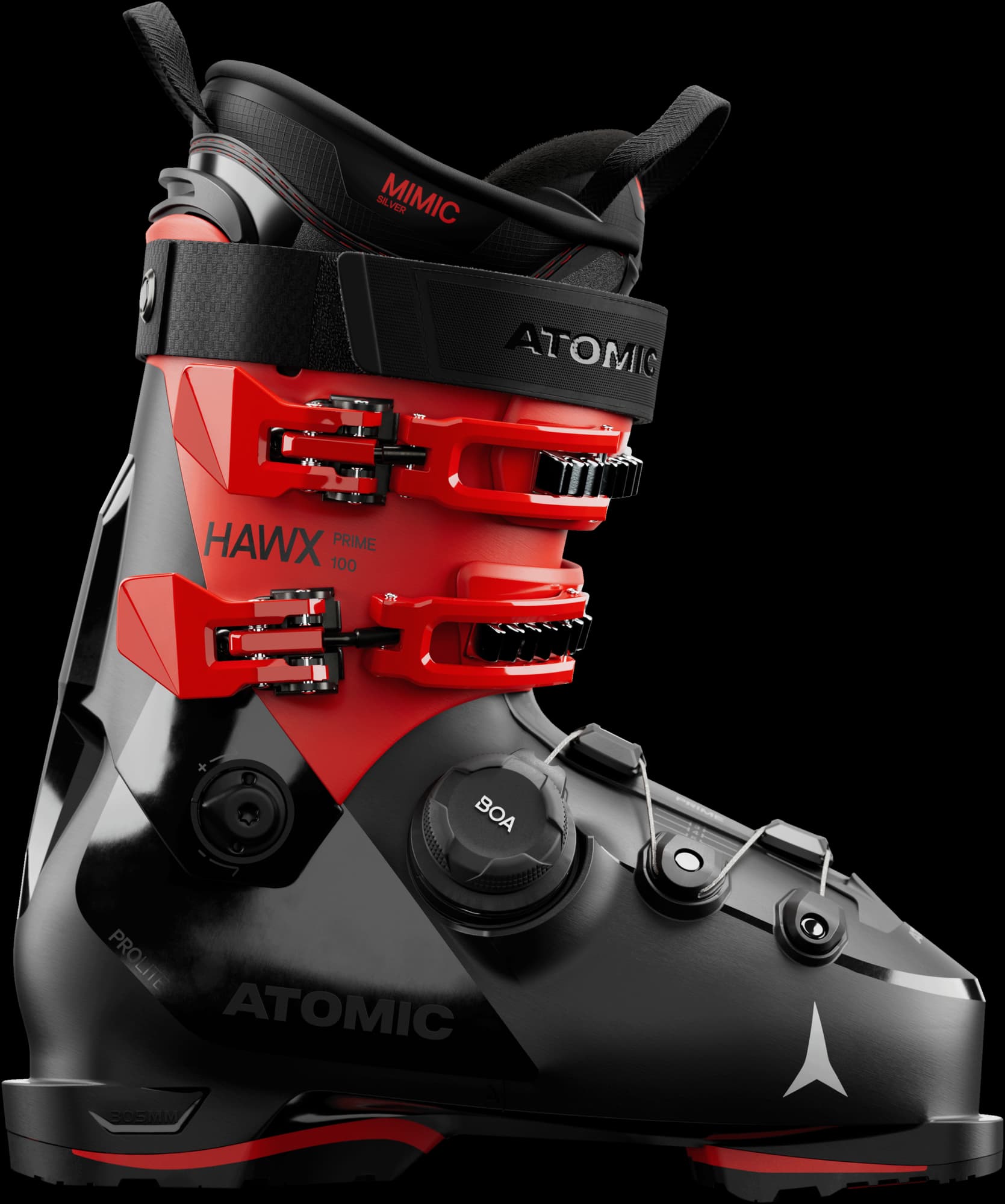 Atomic Hawx Prime 100 BOA 2027 - Black / Red