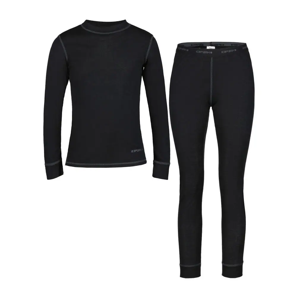Icepeak Ivesdale JR Thermal Set 2026 Black - Size 164